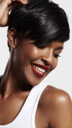 Short Hair Ideas for Black Women, Junior Green Hair Salon, Kensington